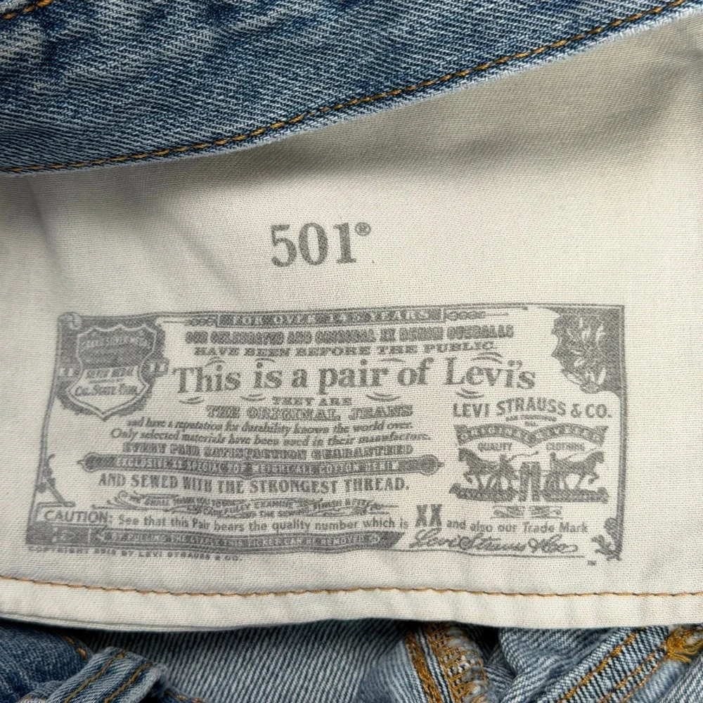 Levi's 501 Original Jeans Men's 40x36 Medium Stonewash Button Fly Straight
